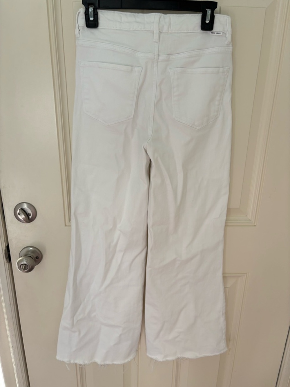 Dear John Fiona Wide Leg Jeans in White Size 26 - Picture 7 of 8